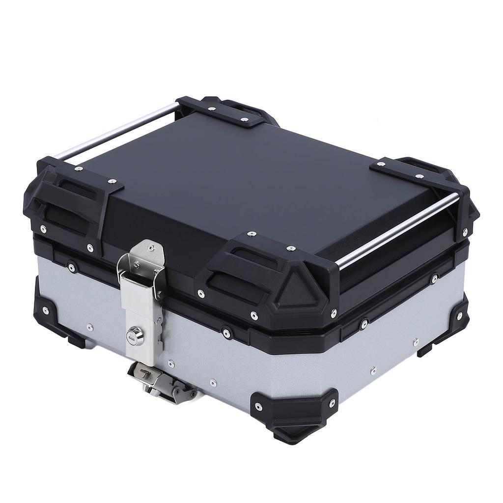 Motocyklový zavazadlový box s odnímatelnou základnou a vložkou 28L velkokapacitní nárazuvzdorná náhrada za