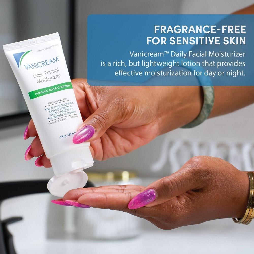 Crème hydratante quotidienne pour le visage Vanicream 3,0 oz