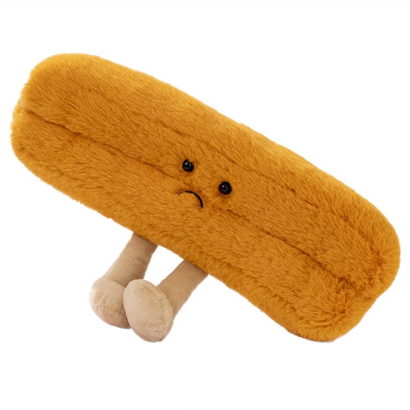 Creative Cute Pendant Bread Story Plush Toy Snack Pillow