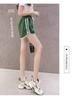 Home Sports Schnelltrocknende Shorts Damen Lässige Halblange Leggings Laufen Tanzen Yoga Heißhosen Fitness Strandhosen Mode