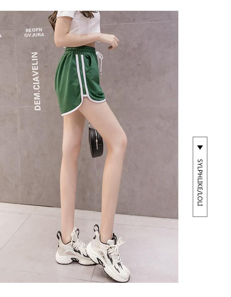 Home Sports Schnelltrocknende Shorts Damen Lässige Halblange Leggings Laufen Tanzen Yoga Heißhosen Fitness Strandhosen Mode