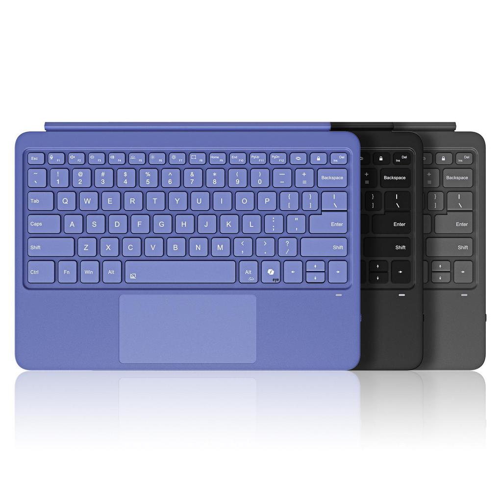 Compatible Magnetic Bluetooth Keyboard for Microsoft Surface Pro 12 with Seven-Color Backlight