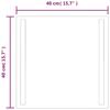 LED Bathroom Mirror 40x40 cm