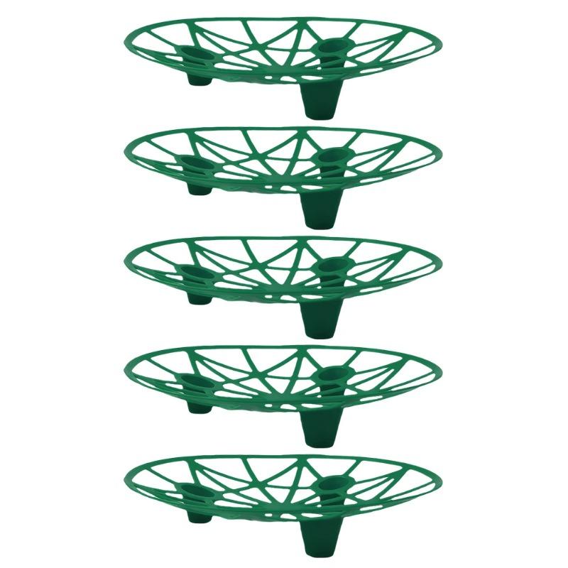 10PCS Melon Cradle Pumpkin Watermelon Stand Plastic Garden Plant Support for Squash Cantaloupe Strawberry Fruit Holder