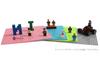 Classic Compatible Baseplate Block Set of 4 Light Light Light Plate, 32x32mm, (Pink, Blue, Green, Gray)