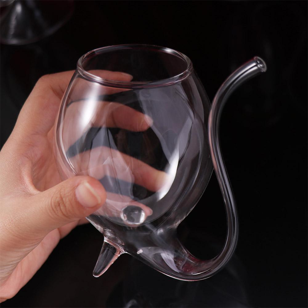 Juices Cocktail Glass Transparent Wine Glasses Molecular Gastronomy Creative Goblet  Bar