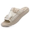 Fashion Lightweight Soft Sole Walking Shoes New Men's Breathable Mesh Slippers Comfortable Beach Sandals Non-Slip Outdoor Slides Flats