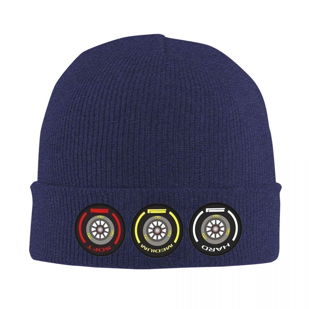 

Box Box Box Tyre Compound Warm Knitted Cap Winter Knit Bonnet Hat Skullies Beanies Hip Hop Caps for Unisex One Size