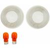 KITACO Turn Signal Lens Set (1 Set of 2 Left and Right) Giorno/Jorcub/Dax/Little Cub, Etc. Clear 807-1092000