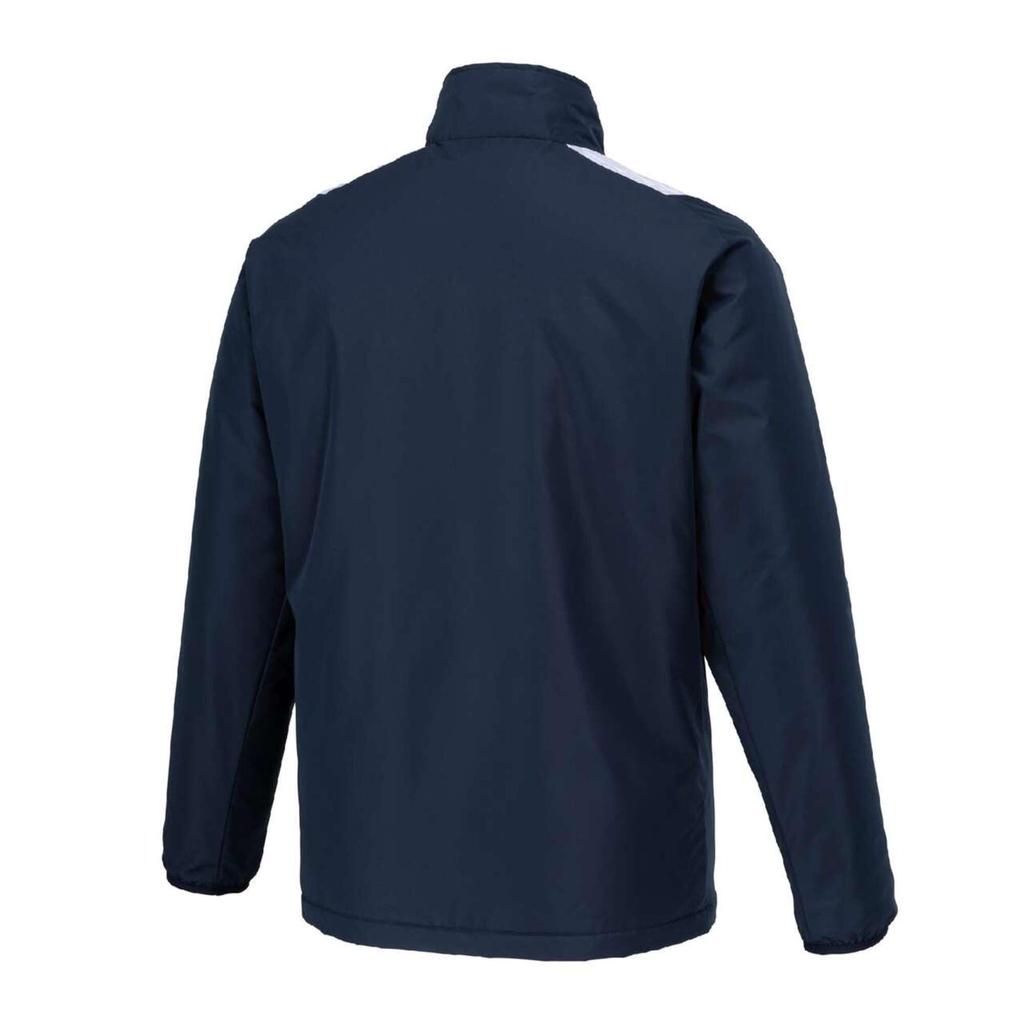 Mizuno Soccer Warmer Shirt Dress Navy Jacket, Water-Repellent, (P2MEB590)