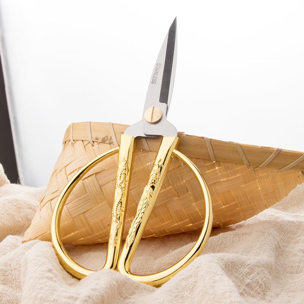 Sizes Gold Craft Short Cutter Stainless Steel Tailor Scissor Household Shears Scissors Sewing Tool