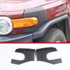 ABS Black Car Exterior Front Windshield Glass A-Pillar Trim For Toyota FJ Cruiser 2007-2025 Car Accessories
