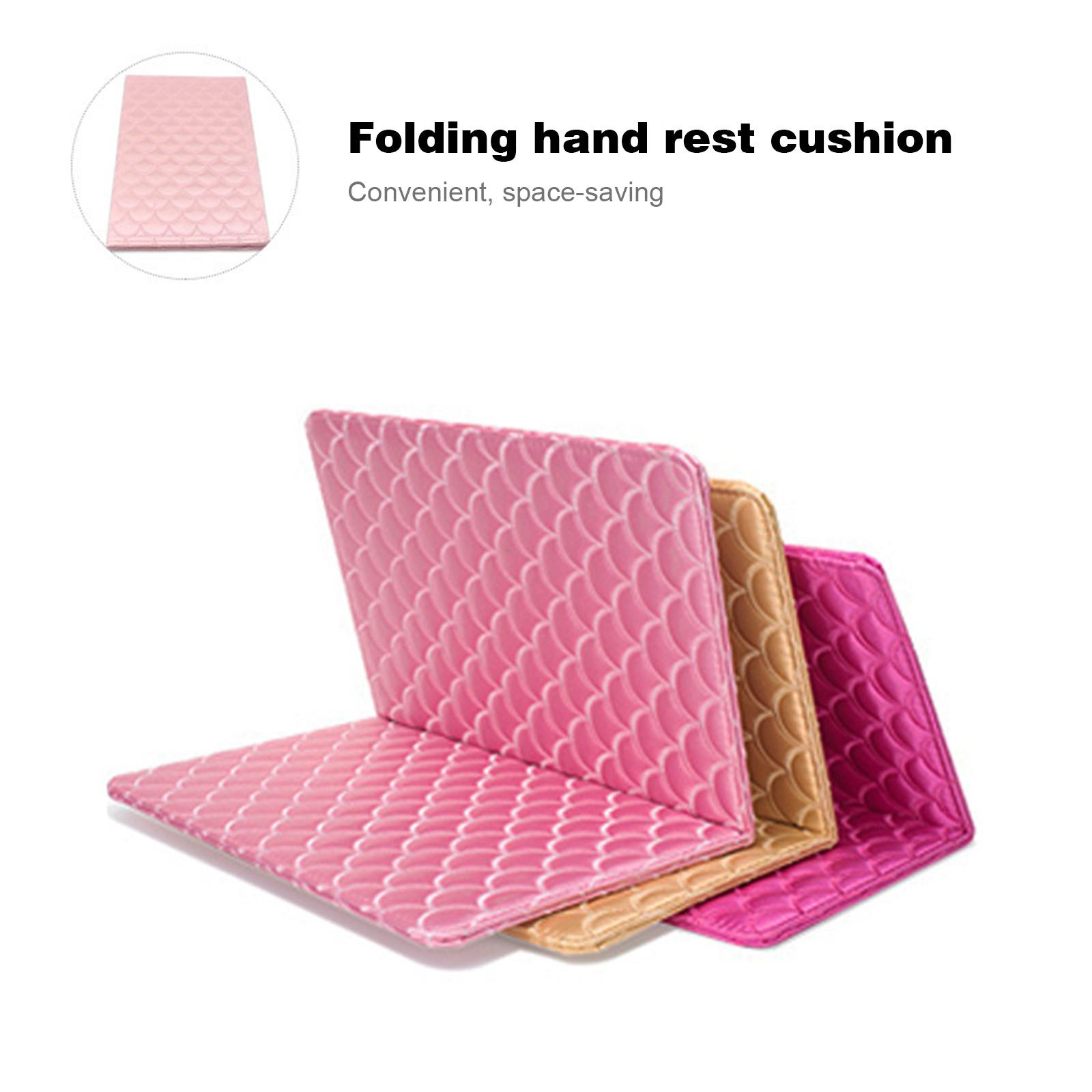 

Подушка для ногтей, набор подушек для рук, подушка для маникюра, подставка для ногтей, подушка-подкладка, инструменты для нейл-арта для салонного домашнего использования розовый