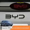 For BYD Sealion 07 EV Blackened Car Emblem Car Front Rear Black Warrior Covering Styles Exterior Modification Decoration Badge