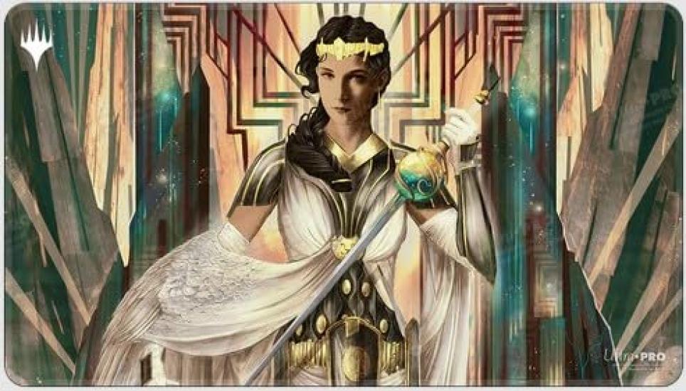 

Ultra Pro The Gathering Streets of New Capenna Elspeth Resplendent Standard Holofoil Playmat for The Gathering Magic Magic [Used]