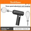 Electric Hand Mixer With Rechargeable Battery For Baking And Whipping Cream