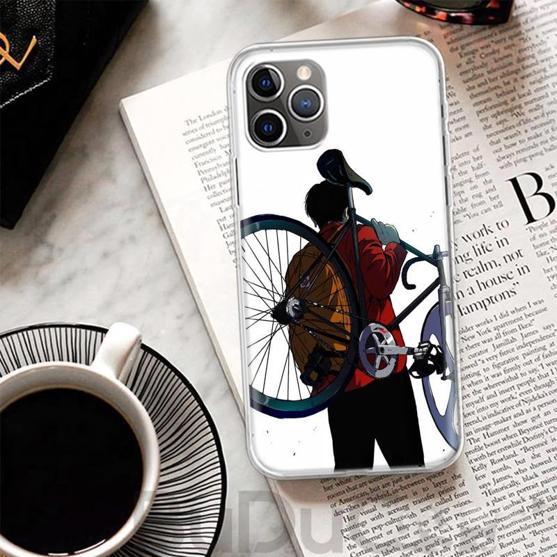 Bicycle Bike Sport Cover For iPhone 17 Air 16 16E 15 Pro Max 14 Plus 13 Mini Phone Case 12 11 7 8 SE Customized Print Shell 16 1