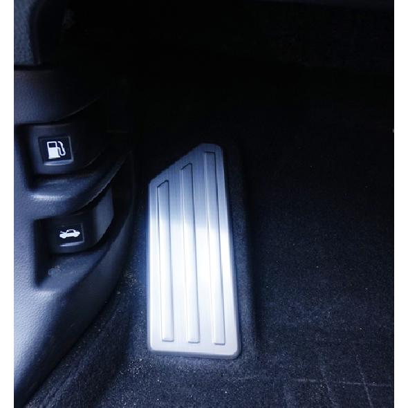 Stainless Steel Foot Rest Pedal Cover Trim For Honda CRV CR-V 2017-2024