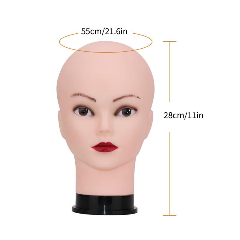 Hair Training Head Female Male Headdoll Mannequin Head Training Head For Wig Making Hairdresser Hairstylist Practice
