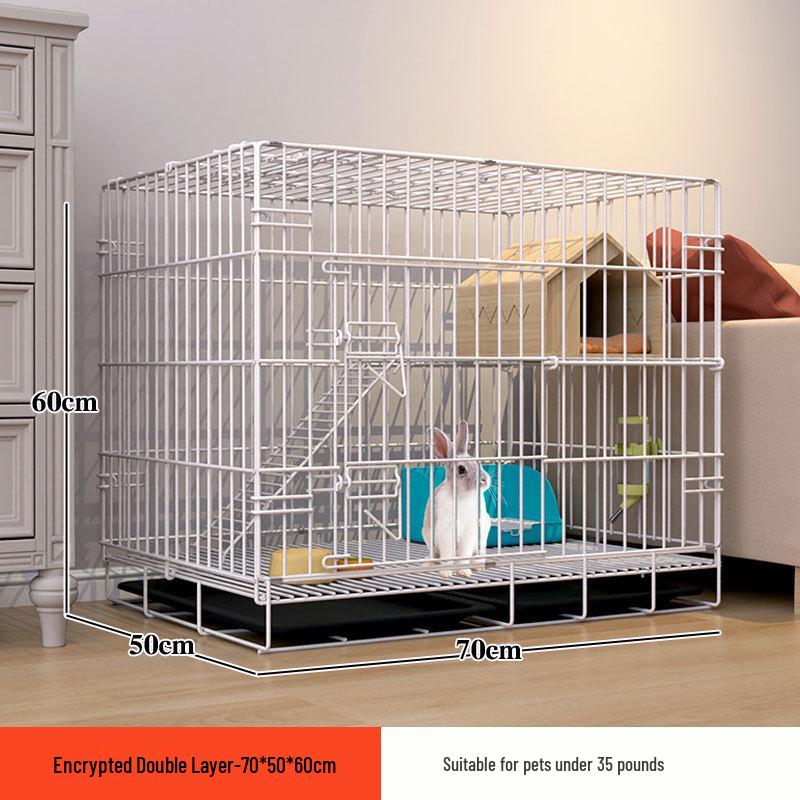 

Большая клетка для кроликов для домашнего использования с автоматической очисткой навоза