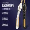 Olive Soft Bristled Wide Head Toothbrush, Suitable for Travel and Home Use, Suitable for Deep Oral Cleaning for Men and Women