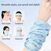 Sports Wristband Thin Breathable Women's Running Fitness Wrist Wiping Sweat Absorbing Quick Drying Multifunctional Wristband