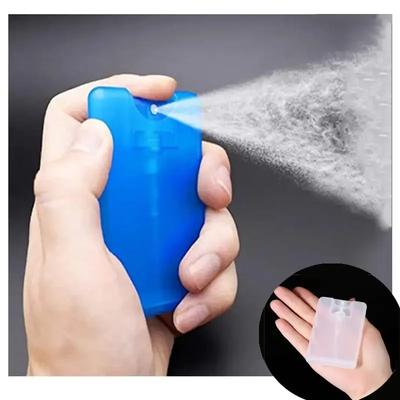 2 Teile/paket 20ml Parfüm Flasche Karte Form Mini Sprayer Nachfüllbar Zerstäuber Reise Größe Tragbare Spray Werkzeug