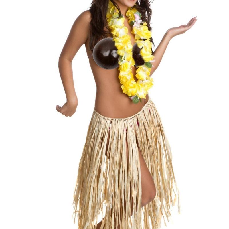 Natural Coconut Bra Novelty Coconut Bra Top Dance Costume, Comfortable to Wear For Women Hawaiian Party, Beach Parties