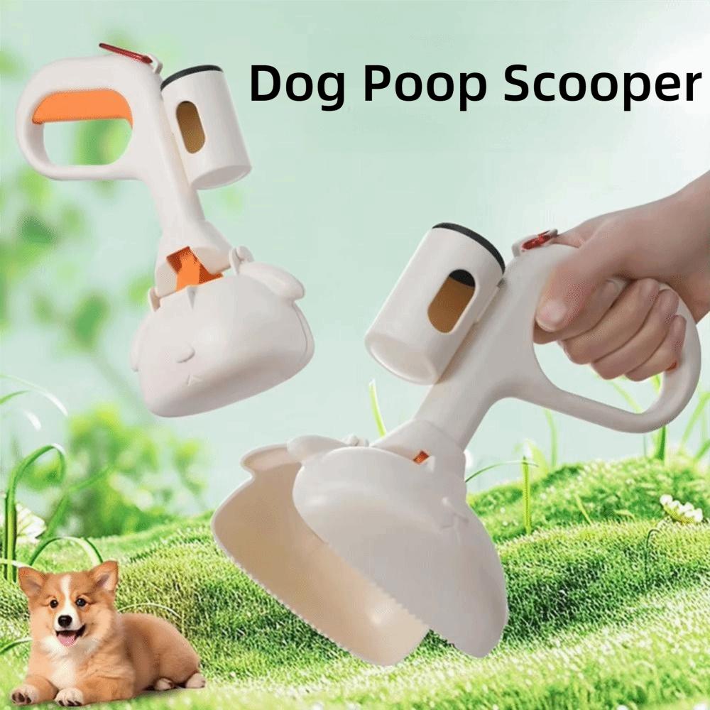 Non-Slip Handle Pet Waste Disposal Tool Portable Poop Remover Dog Poop Scooper Outdoor Walking
