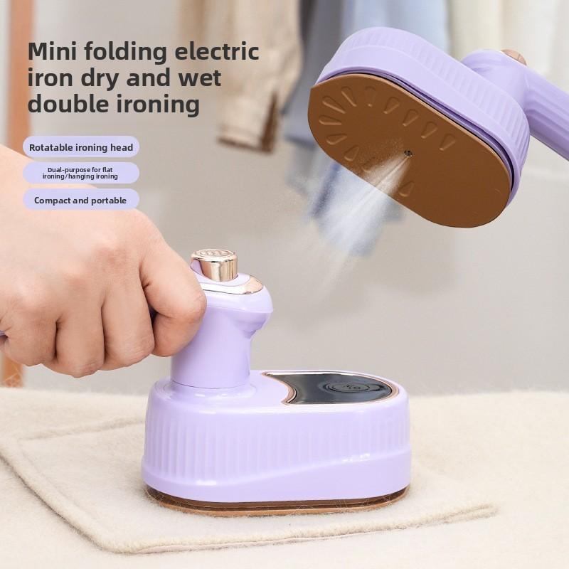 Handheld Foldable Portable Steam Iron Machine For Travel Home Garment Tool Care