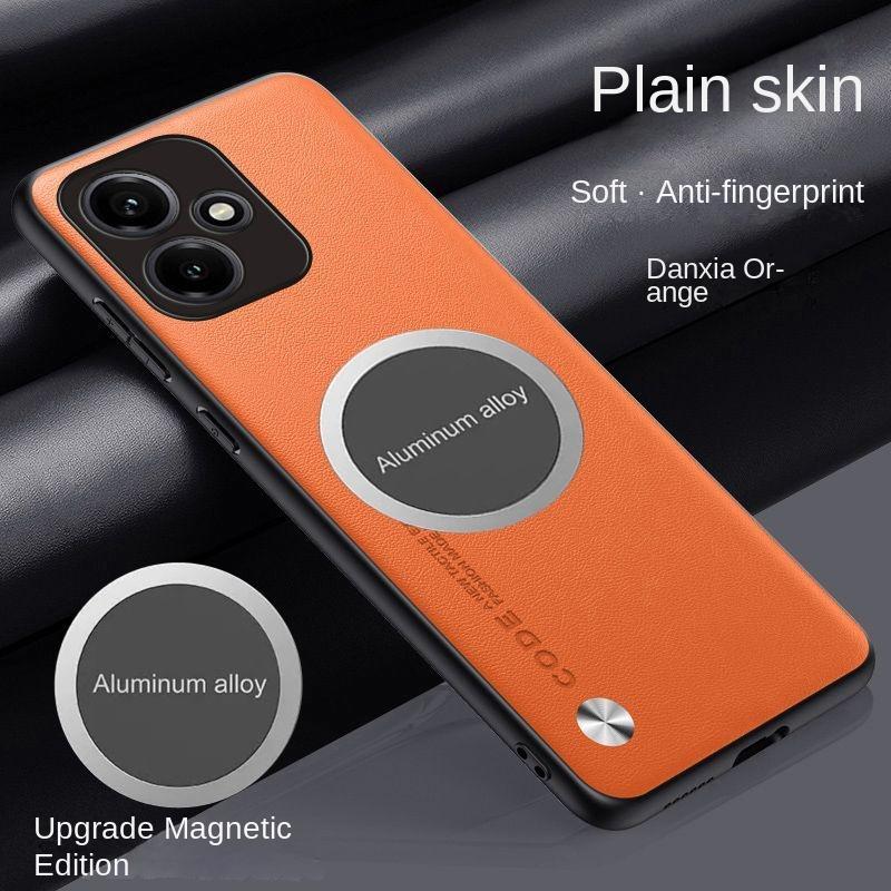 For Huawei Honor 400 Pro Case Soft Vegan Leather Magnetic Protective Back Cover Case For Honor 400 Lite Honor400 Pro Phone Shell