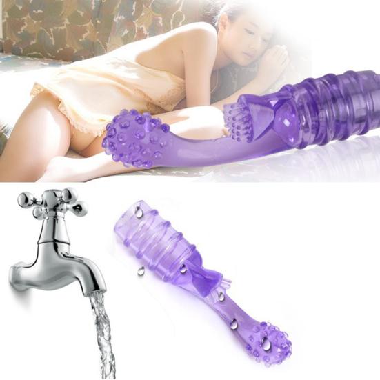Vibrator cu degete din silicon rezistent la apă Masaj vibrator pentru femei Jucărie sexuală pentru adulți