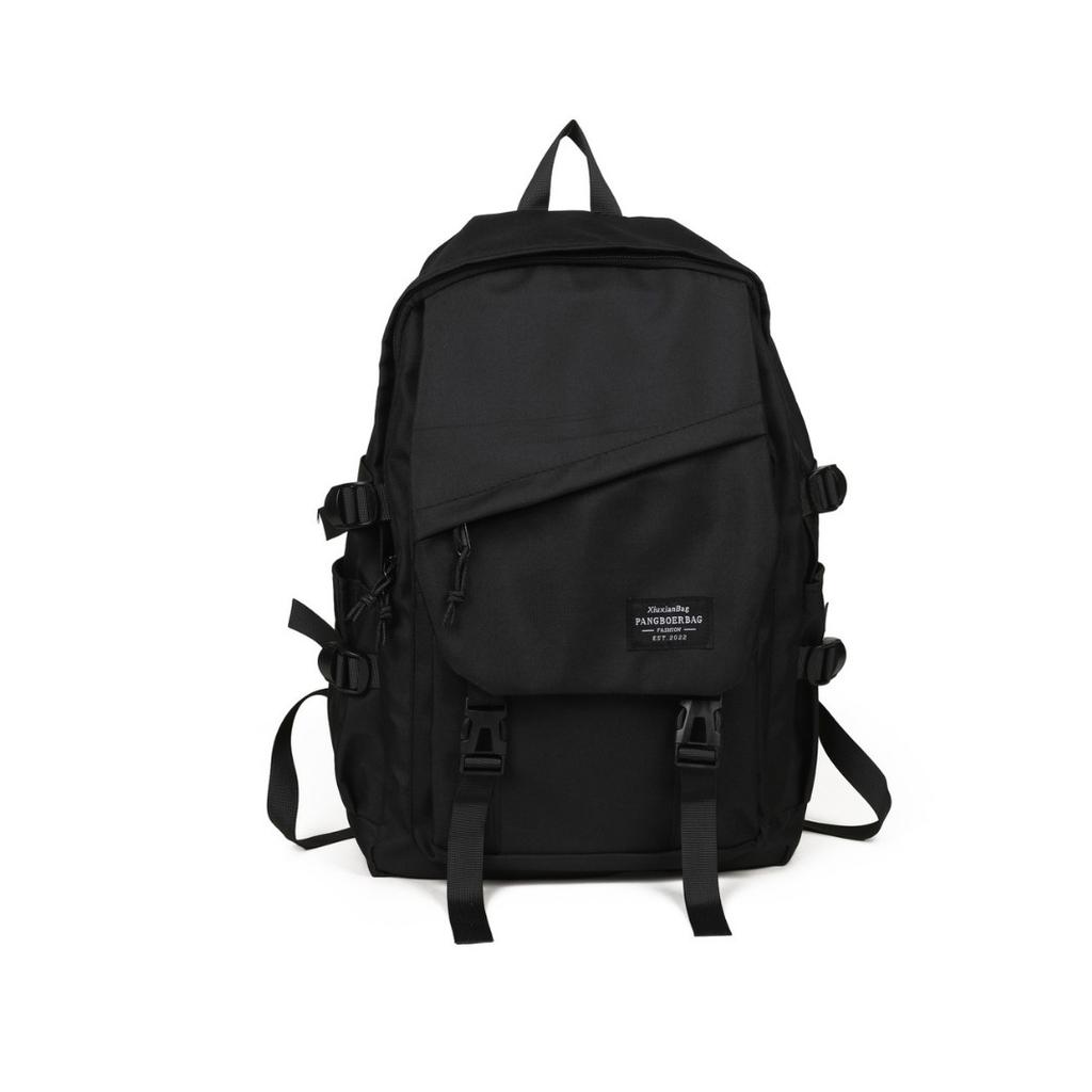 Schoolbag Computer Backpack Men's and Women's Simple Versatile Large Capacity Leisure Travel Backpack Junior High School Student School Bag