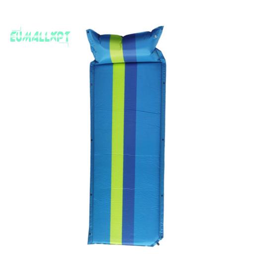 Automatic Inflatable Sleeping Mat Thick Fast Inflated Waterproof Moistureproof Hiking Soft Outdoor Tent Sleeping Mat with Pillow Camping Stuff