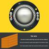 34.4mm Titanium Treble Voice Coil Diaphragm for Horn Speaker, 34.5mm Round Frame