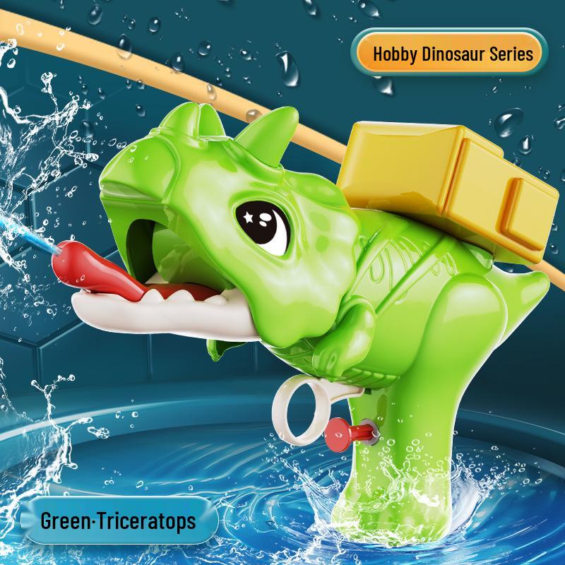 Dinosaur-Shaped Leak-Proof Water Gun for Kids - Summer Outdoor Splash Toy