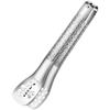 Thickened Food Tongs German-Style 304 Stainless Steel Tongs Bbq Tongs for Home Kitchen Steak Bread Grilling Tongs