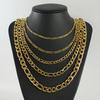 New Stainless Steel Titanium Steel NK3:1 Chain Chain American Vintage Hip Hop Cuban Punk Necklace