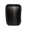 EVA Bag with Mesh Pocket Handheld Game Console Black Carrying Case Scratchproof Case Shockproof Storage Box for RG34XX