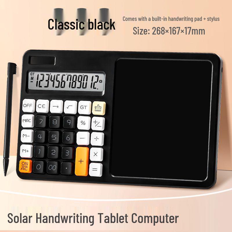 

Многофункциональный планшет для рукописного ввода с калькулятором с двойным питанием