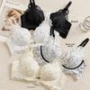 Ladies Spring and Summer Sexy Lace Small Chest Gathered To Show A Big Close Pair of Breast To Prevent Sagging Underwear
