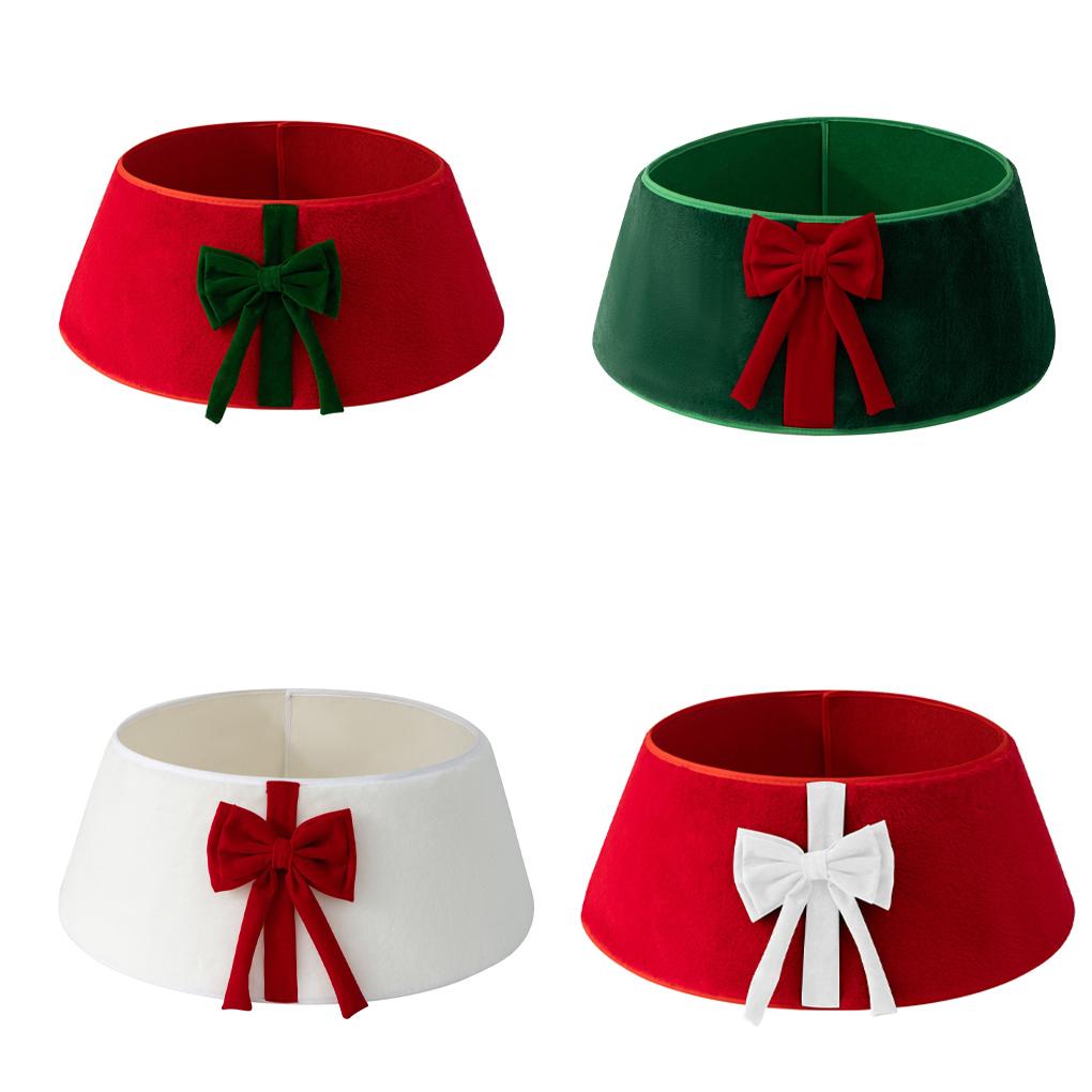 Tree Skirt Collar With Quick-fold Feature Enjoy Stress-free Holiday Decorating Experience Saving Space Tree Stand Cover 56*20cm