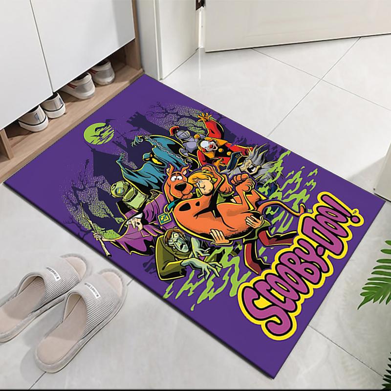 Scooby-Doo Printed Carpetrugfor Office Chair Living Room Bedroom Kitchen Room Decor Gifts