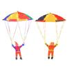 Holiday Santa Parachute Solar Decoration Light for Stairs Window Indoor Outdoor Christmas String Light Easy Installation