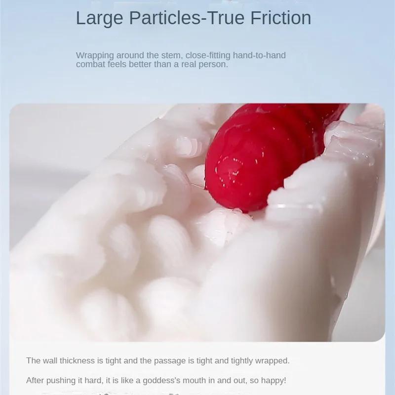 3 Hole Design Male Masturbator Cup Soft Pussy Sex Toys Adult Endurance Exercise Sex Products Vacuum Pocket Cup for Men