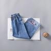 Trendy Girls' Wide-Leg Jeans - Spring & Autumn Fashion for Kids