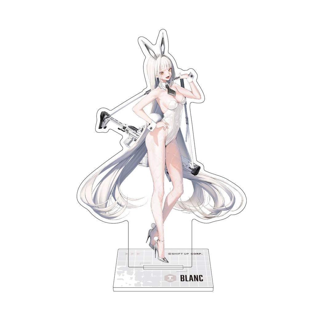 Algernon Product Victory Goddess: NIKKE Acrylic Stand Blanc Approx. H118 X W41-92mm Acrylic