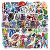 50 100PCS Marvel The Avengers Scrapbook Stickers DIY Diary Laptop Luggage Skateboard Graffiti Decal Fun Stylish Classic Toys