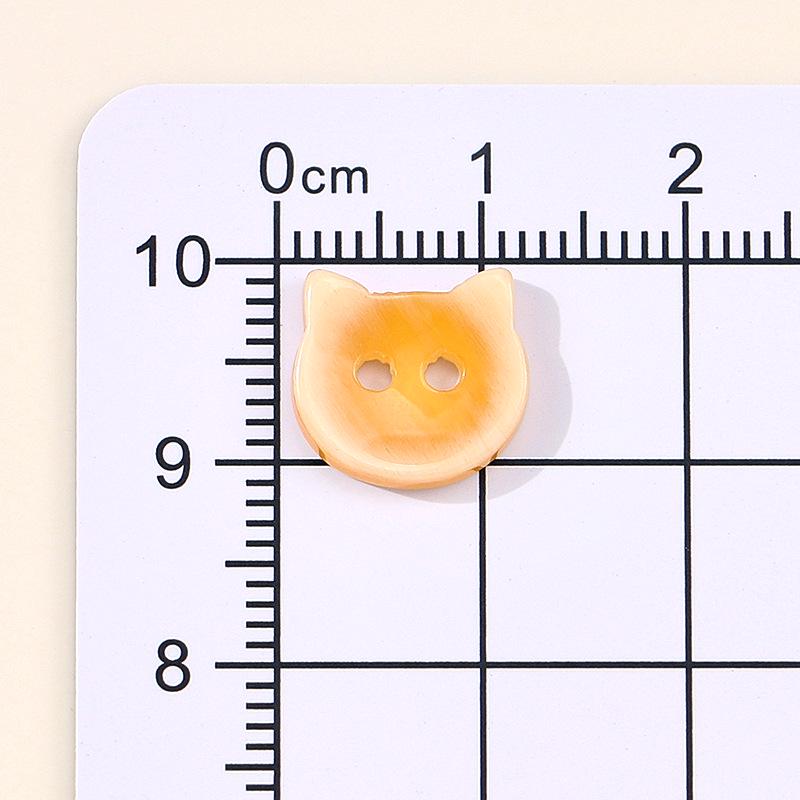 Adorable Kitten Fish Buttons for DIY Crafts: Hair Ties, Bracelets, and Decorations
