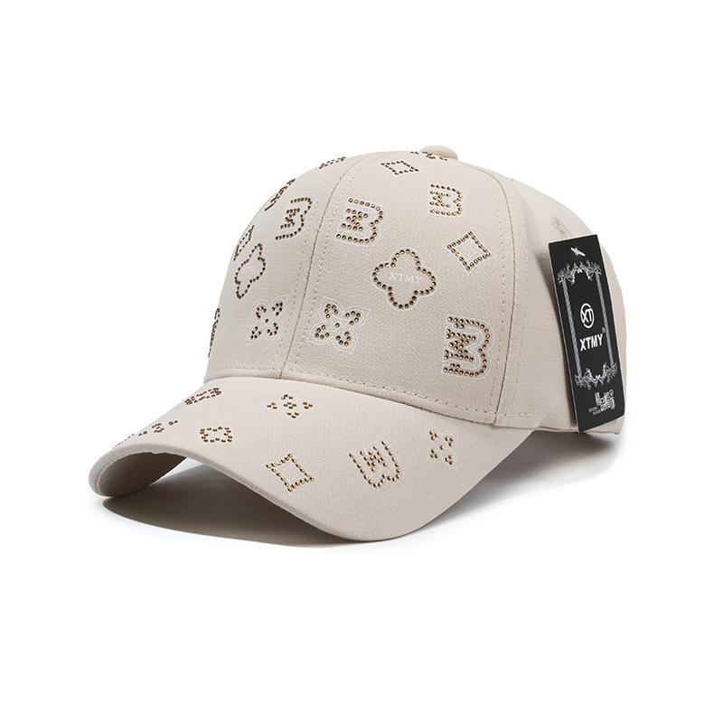 Berretto da Baseball Versatile Ombrello Cappello Parasole Tesa Larga Stampa Hot Diamond Versione con Visiera Curva Cappello Retrò da Uomo e Donna